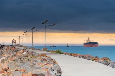 Ships at Stockton - Newcastle