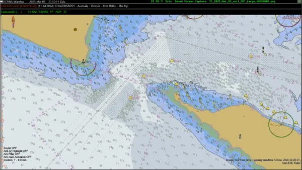 Port of Melbourne – S-101 ENC in ECPINS (OSI Maritime)