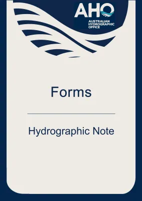 Factsheet Tile - Forms - Hydrographic Note