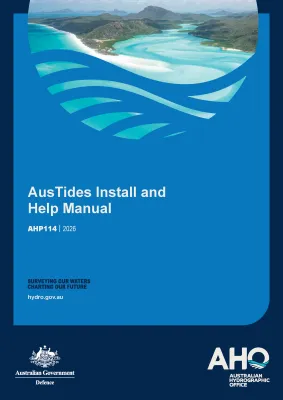 AusTides Install and Help Manual Cover