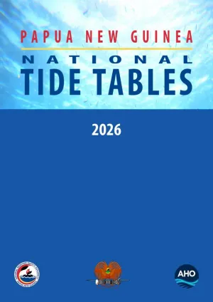 Papua New Guinea National Tide Tables publication cover
